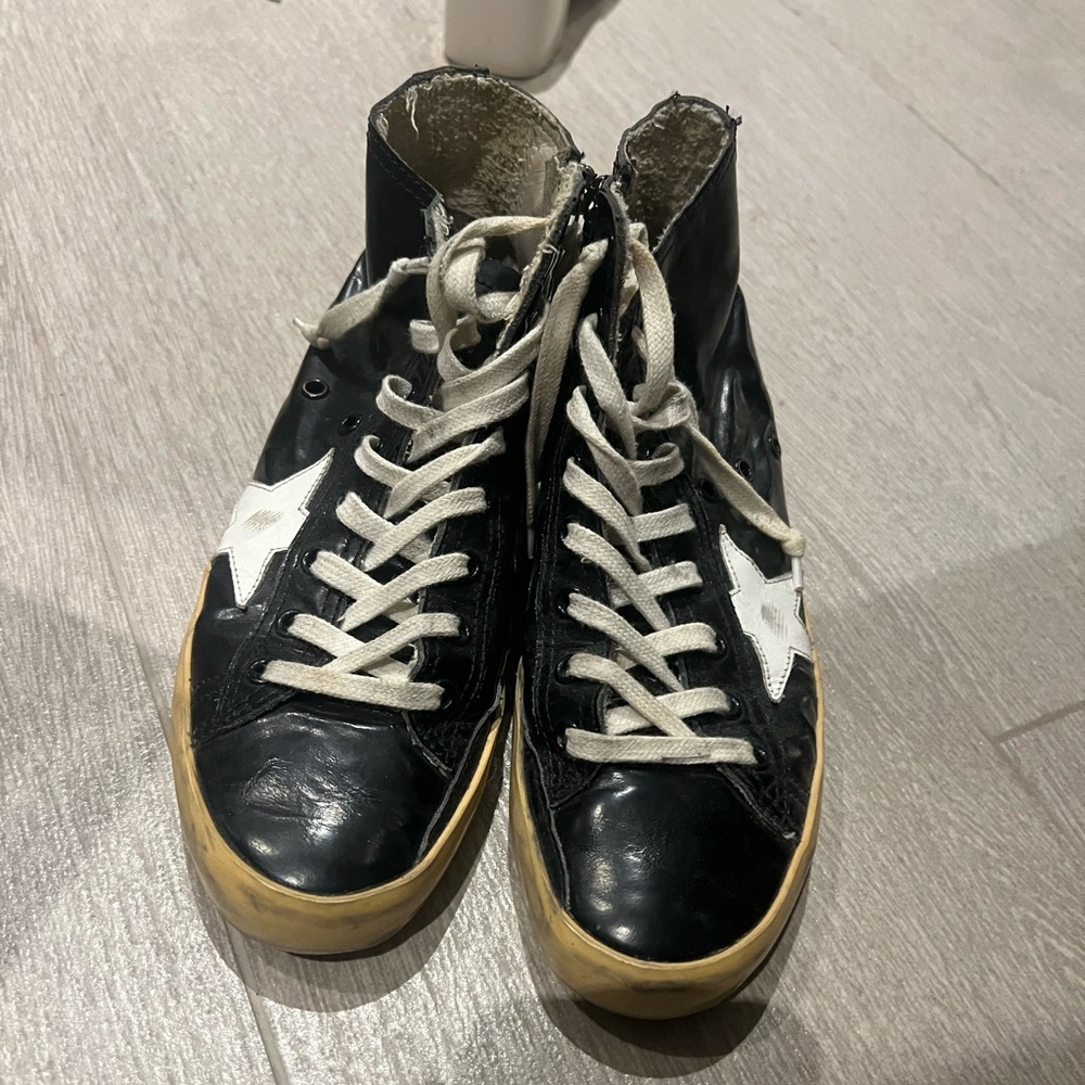 Vintage high top Golden Goose sneakers